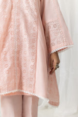 Cambric Embroidered Shirt And Trouser