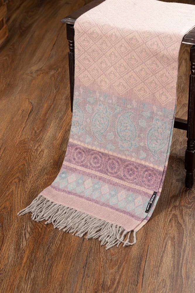 Blended Yarn Dyed Stole WGK-SHW-BL-229