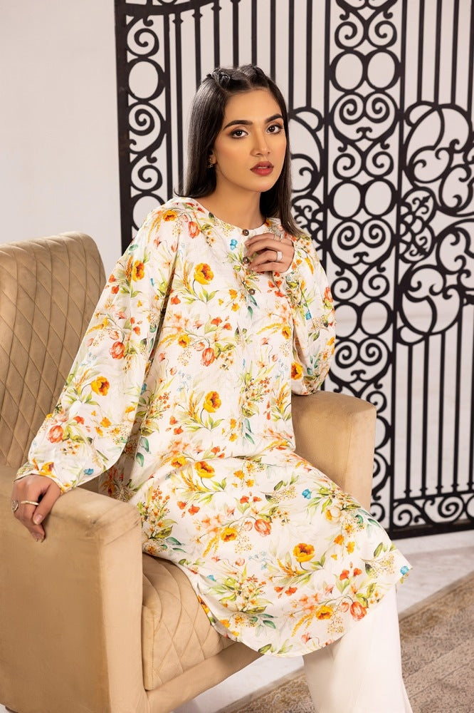Slub Viscose Printed Shirt WGK-SVW-DP-3181