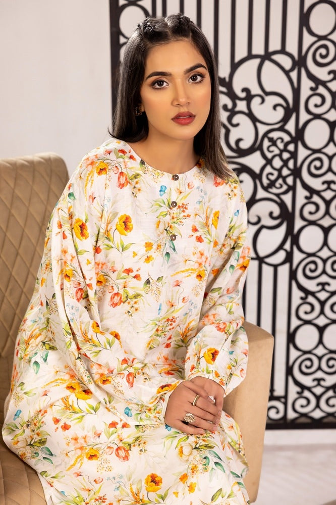Slub Viscose Printed Shirt WGK-SVW-DP-3181