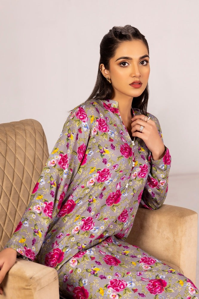 Slub Viscose Printed Shirt WGK-SVW-DP-3183