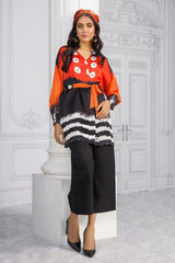 Charmeuse Silk Digital Printed Shirt WGK-SZW-DP-1054