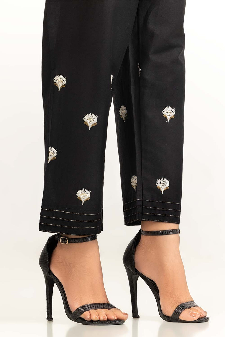 Cambric Embroidered Trouser