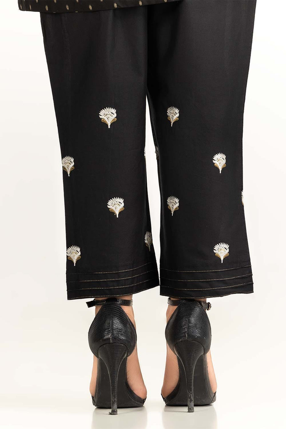 Cambric Embroidered Trouser