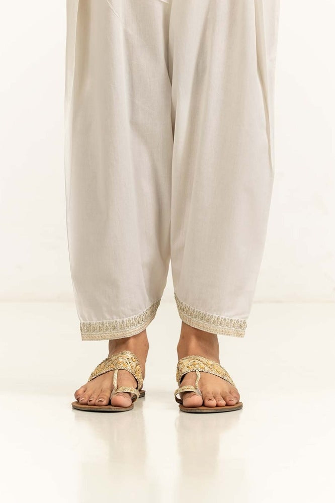 Cambric Embroidered Shalwar