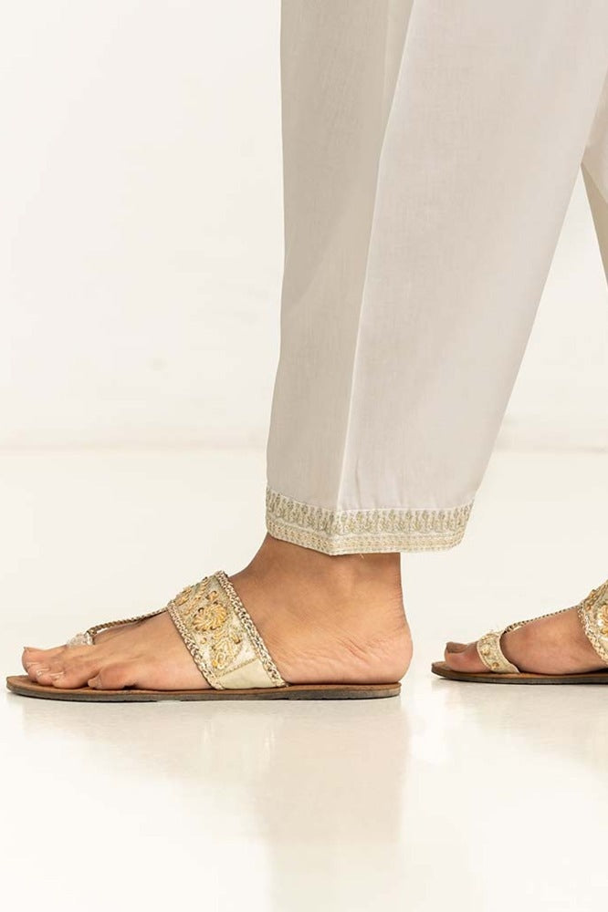 Cambric Embroidered Shalwar
