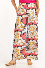 Satin Silk Printed Trouser WGK-TRS-DP-313