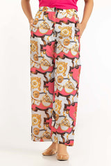 Satin Silk Printed Trouser WGK-TRS-DP-313