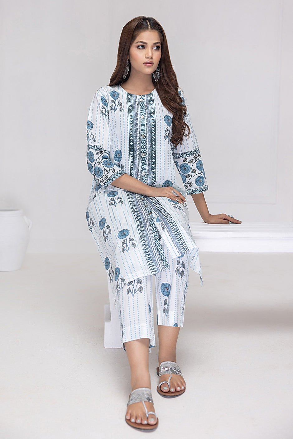 Lawn Printed Trouser
