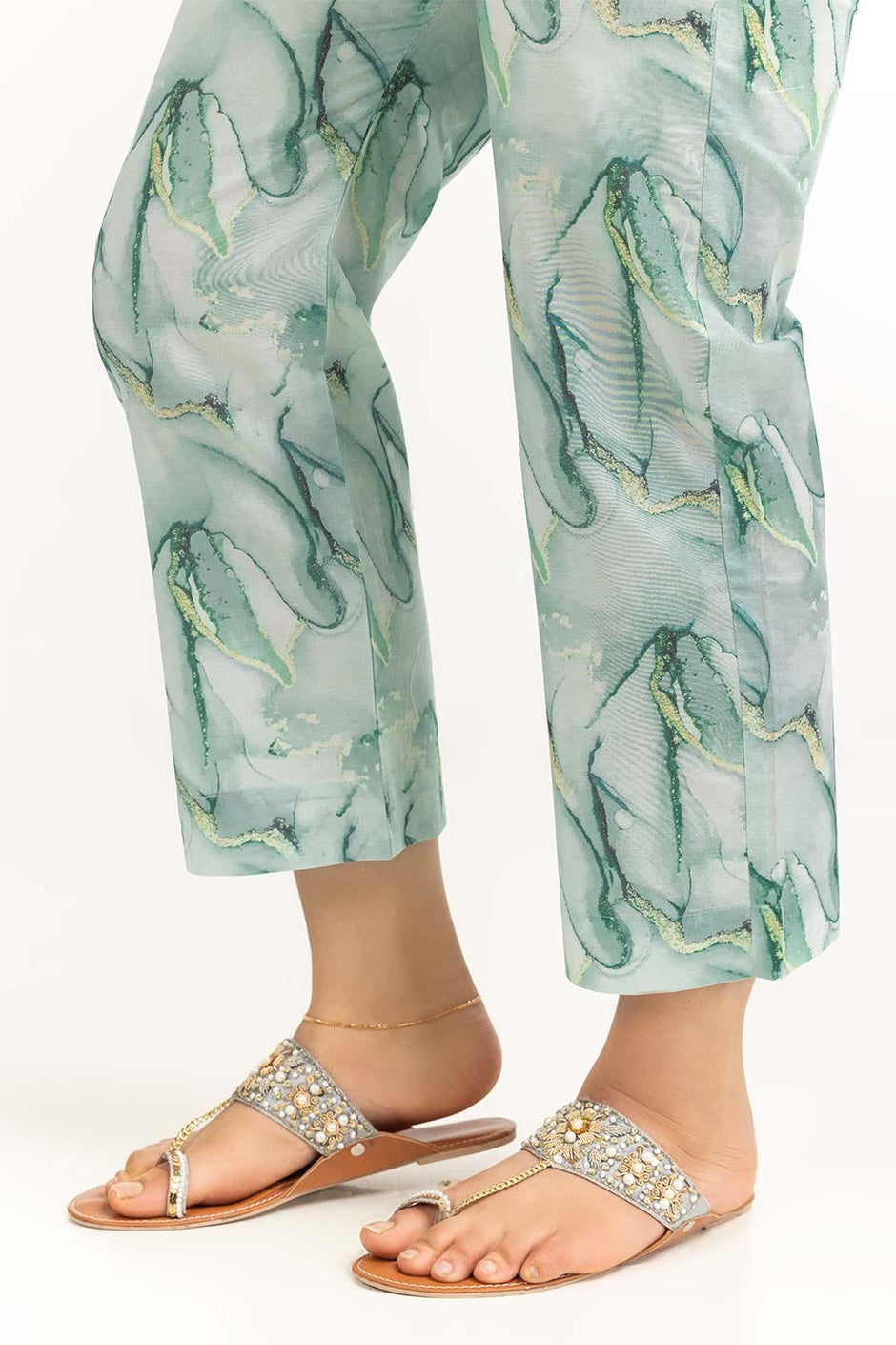 Lawn Printed Trouser