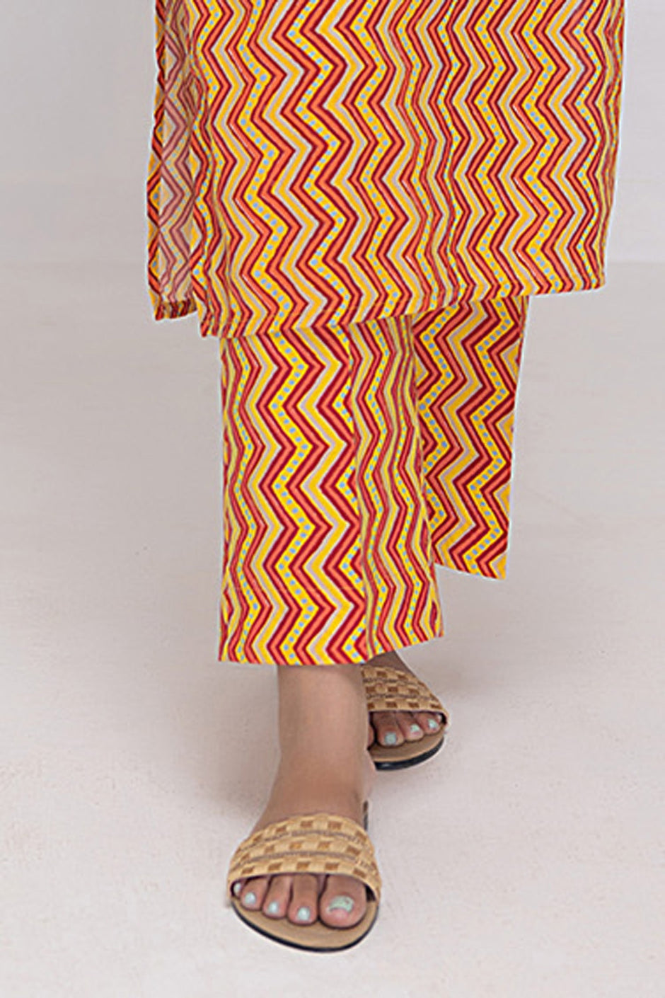 Cambric Printed Trouser