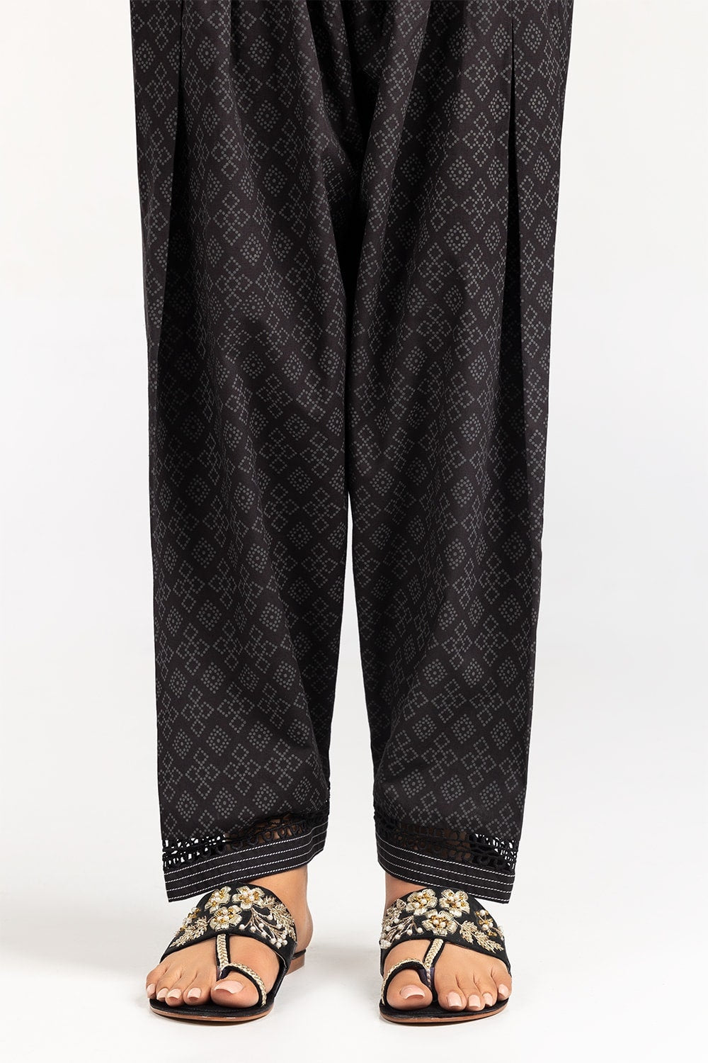Screen Printed Cambric Shalwar WGK-TRS-DY-52