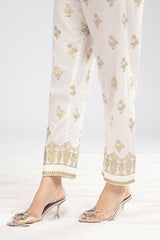 Cambric Block Printed Bottom WGK-TRS-SP-382