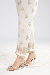 Cambric Block Printed Bottom WGK-TRS-SP-382