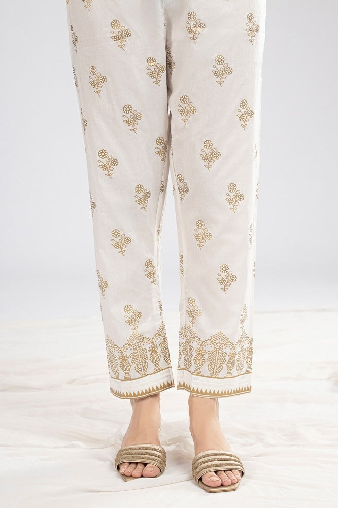 Cambric Block Printed Bottom WGK-TRS-SP-383