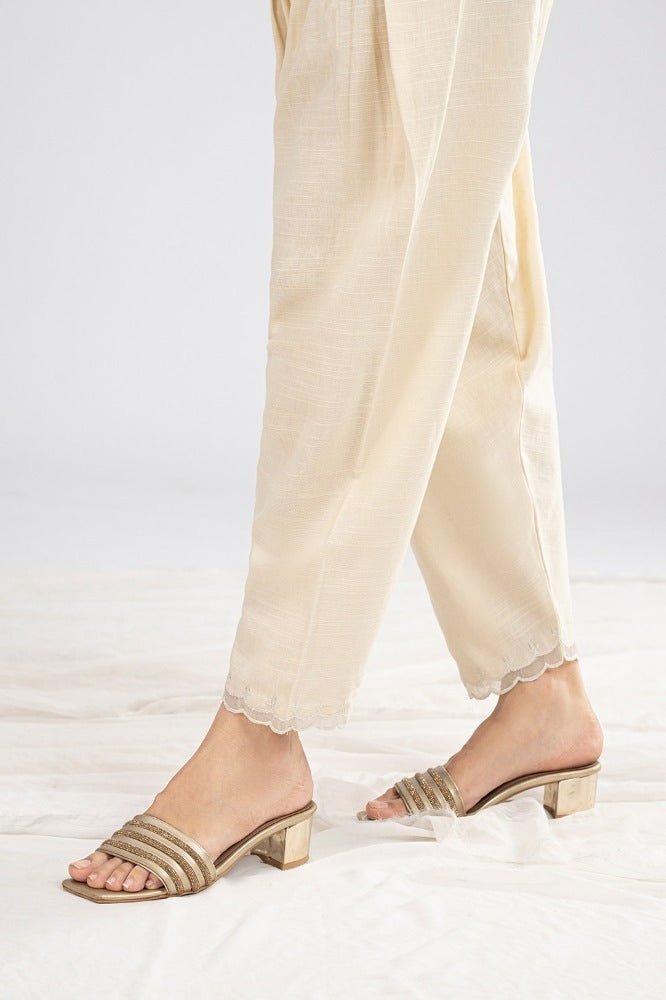 Khaddar Embroidered Shalwar WGK-TRW-DE-546