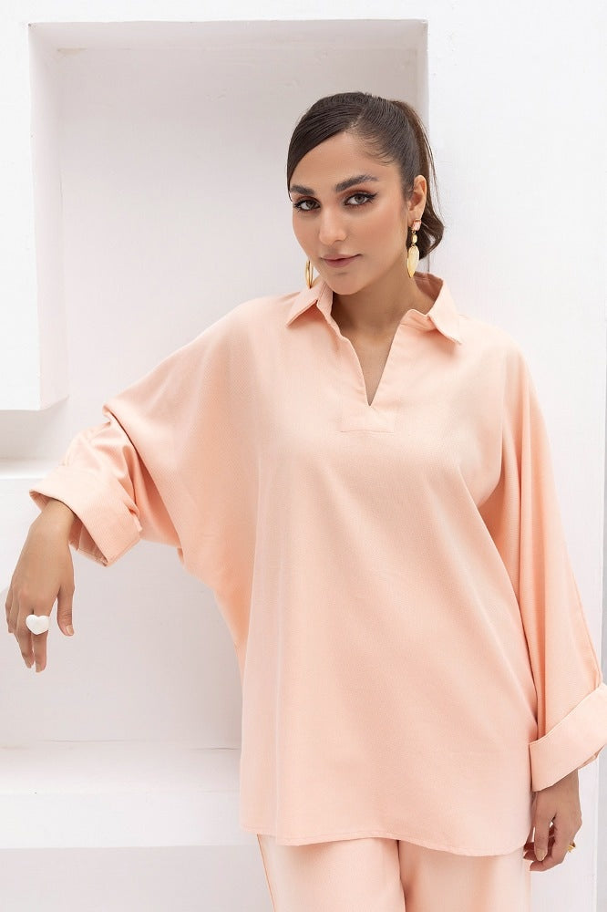 Twill Embroidered Shirt And Trouser