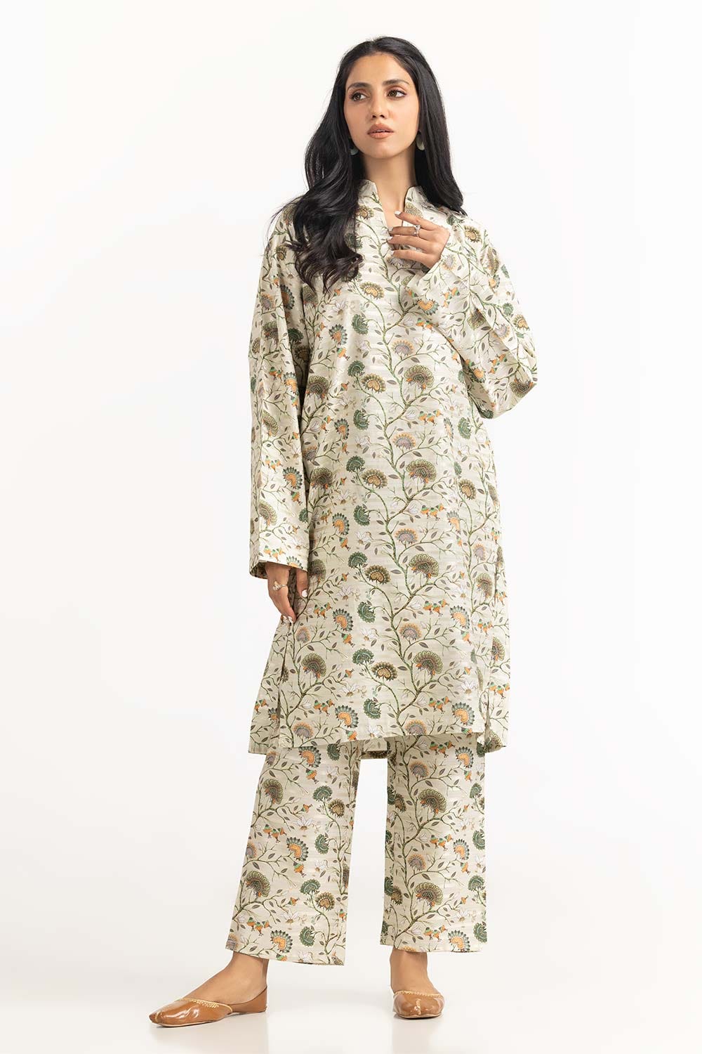 Printed Melody Viscose Printed Shirt And Trouser WGK-VCS-DP-2673