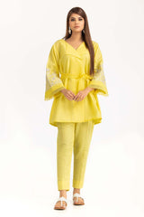 Tehwaar Yarn Dyed Embroidered Shirt And Trouser WGK-YDS-DE-2304
