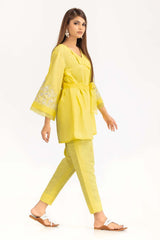 Tehwaar Yarn Dyed Embroidered Shirt And Trouser WGK-YDS-DE-2304