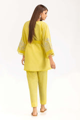 Tehwaar Yarn Dyed Embroidered Shirt And Trouser WGK-YDS-DE-2304