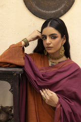 Yarn Dyed Shirt And Trouser With Dupatta WGK-YDS-DE-2558