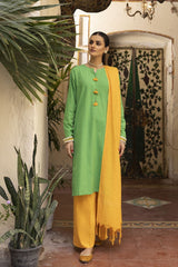 Yarn Dyed Shirt And Trouser With Dupatta WGK-YDS-DE-2562
