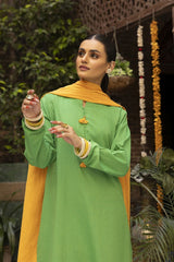 Yarn Dyed Shirt And Trouser With Dupatta WGK-YDS-DE-2562