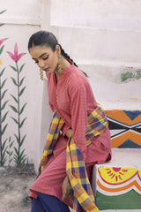 Yarn Dyed Shirt And Trouser With Dupatta WGK-YDS-DE-2564