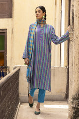 Jacquard Shirt And Dyed Trouser With Jacquard Dupatta WGK-YDS-DY-2559