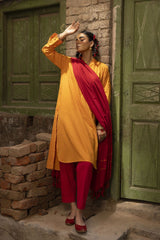 Yarn Dyed Shirt And Trouser With Dupatta WGK-YDS-DY-2560