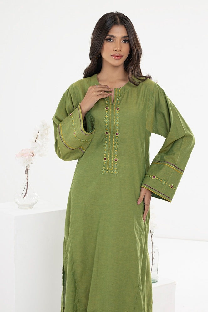 Yarn Dyed Embroidered Shirt