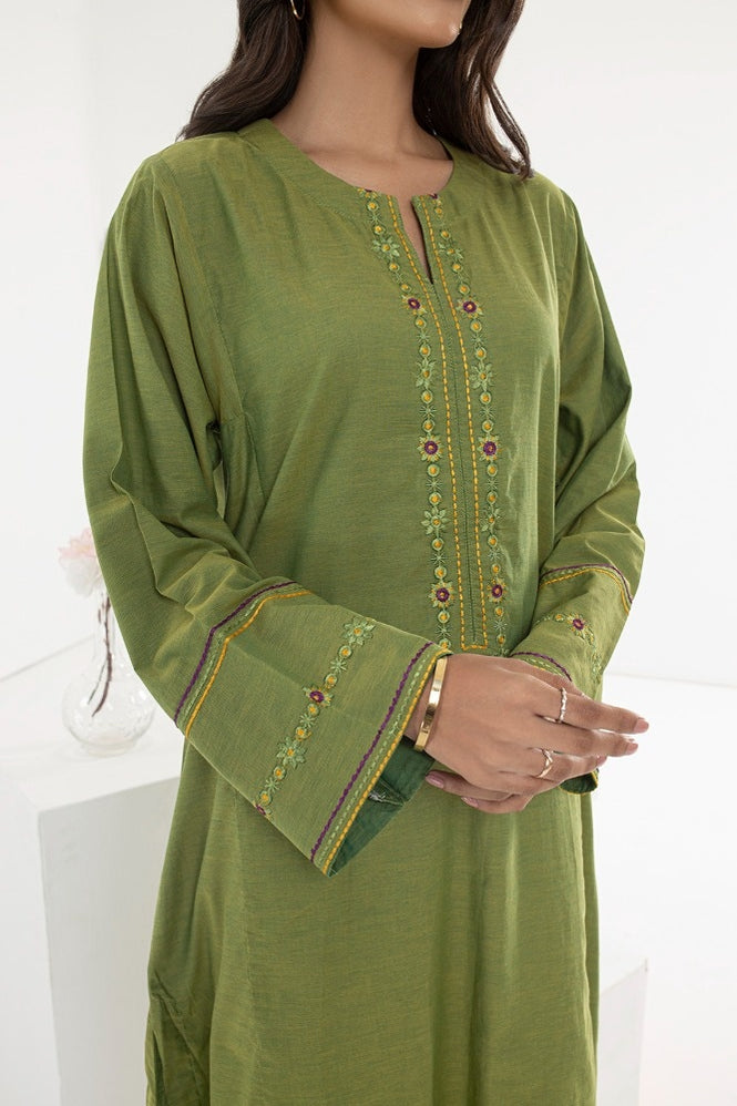 Yarn Dyed Embroidered Shirt