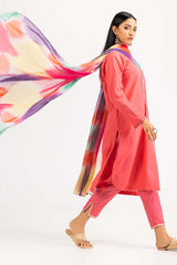 Har Roz Yarn Dyed Embroidered Shirt And Trouser with Printed Dupatta WGK-YDS-PE-2236