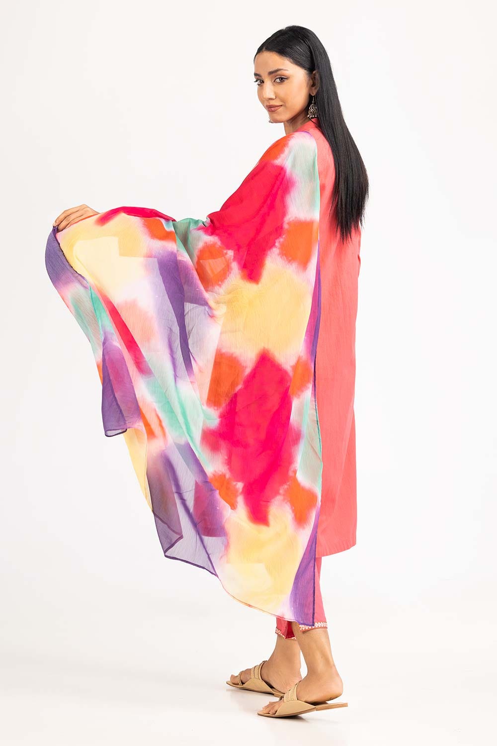 Har Roz Yarn Dyed Embroidered Shirt And Trouser with Printed Dupatta WGK-YDS-PE-2236