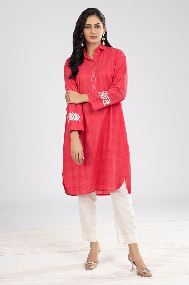 Yarn Dyed Embroidered Shirt