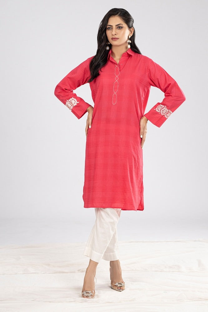 Yarn Dyed Embroidered Shirt