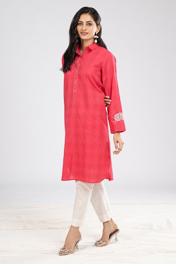 Yarn Dyed Embroidered Shirt