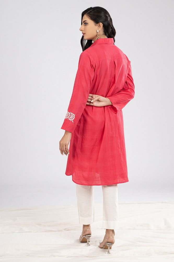 Yarn Dyed Embroidered Shirt