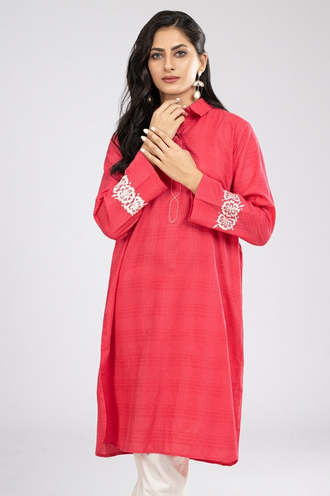 Yarn Dyed Embroidered Shirt