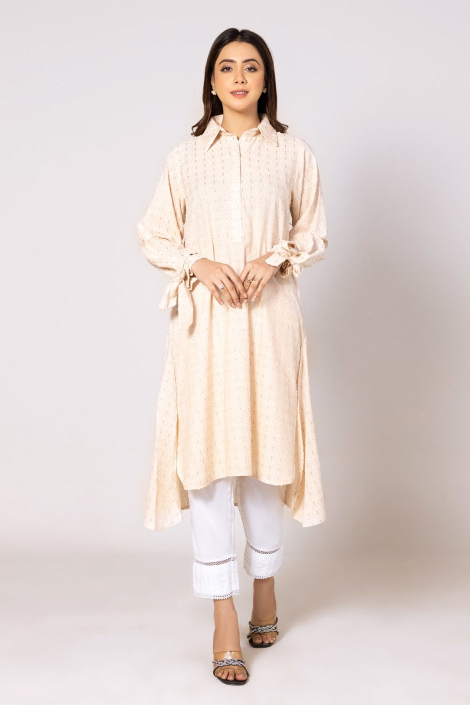 Neps Yarn Dyed Shirt