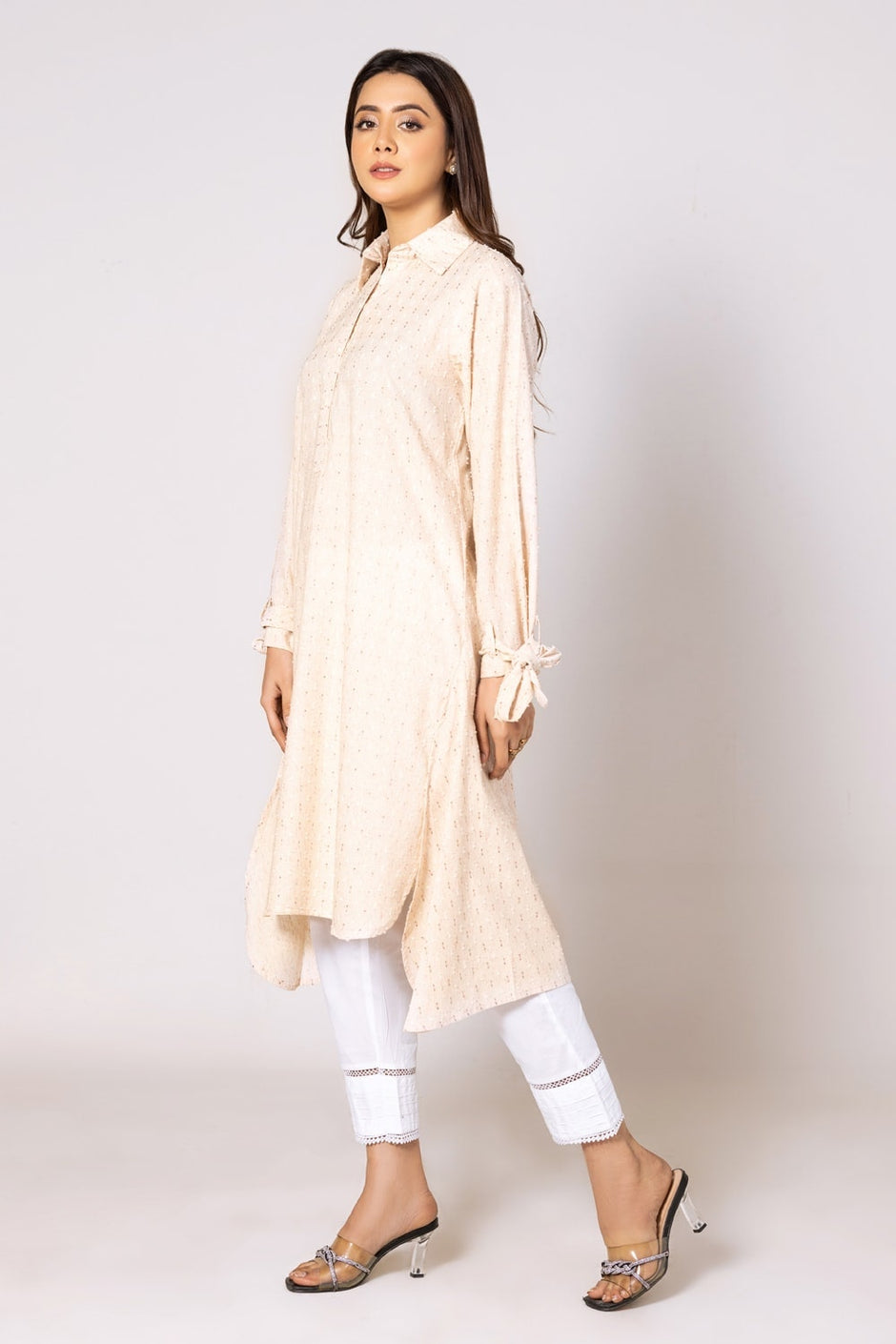 Neps Yarn Dyed Shirt