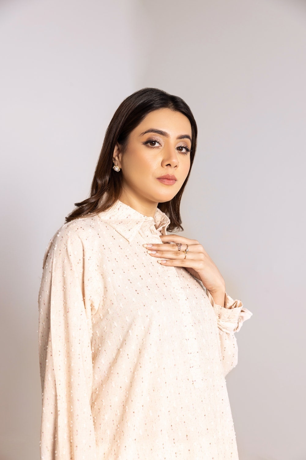 Neps Yarn Dyed Shirt WGK-YDW-DY-2078