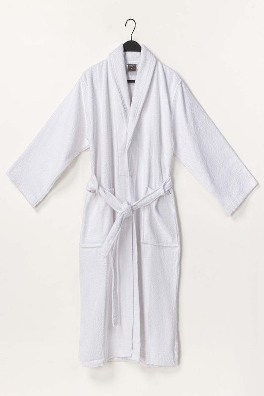 White Combed Bathrobe 25