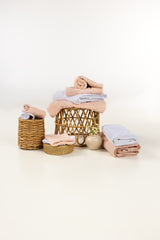 White Combed Towel 6Pcs Set