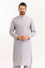 White Gold Unstitched Fabric Cotton-LF