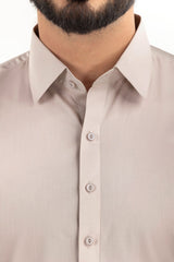 White Gold Unstitched Fabric Cotton-LF