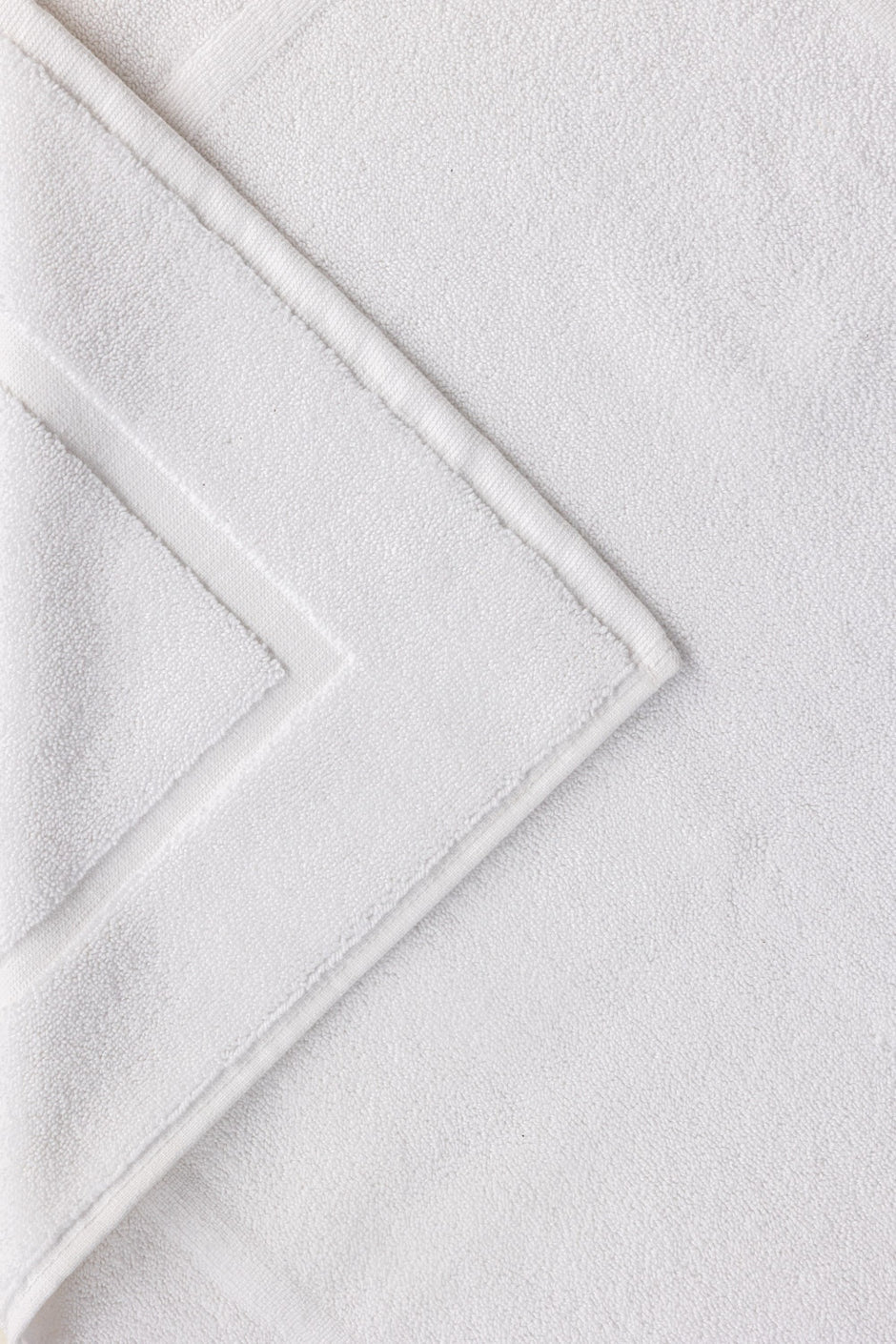 White Terry Bath Mat 25