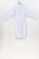 White Waffle Bathrobe 25