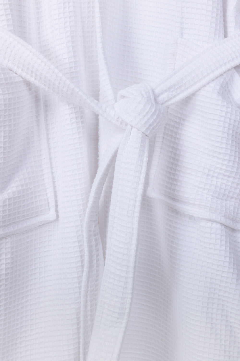White Waffle Bathrobe 25